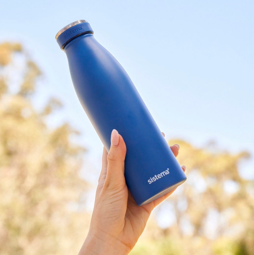 Sistema drikkeflaske stainless steel 500 ml ass farver