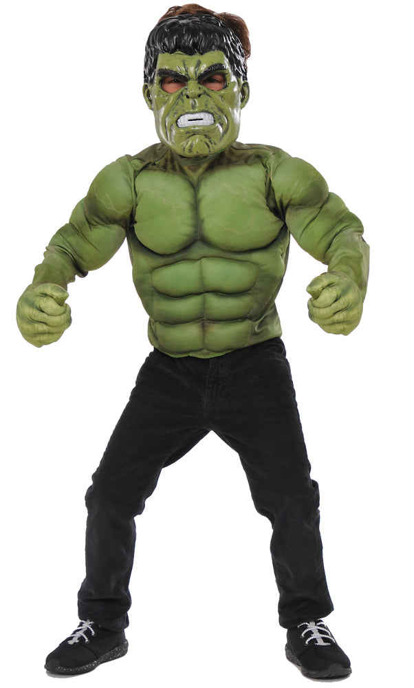 HULK MUSKEL TOP OG HANDSKER STR. 4-7 ÅR