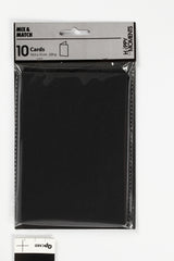 Kort sort 10,5x15 cm 220g 10stk