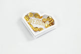 STICKERS HJERTER SHAKER HVID 8 MM 6STK