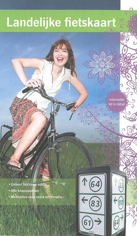 Landelijke fietskaart : Cyclemap Netherlands