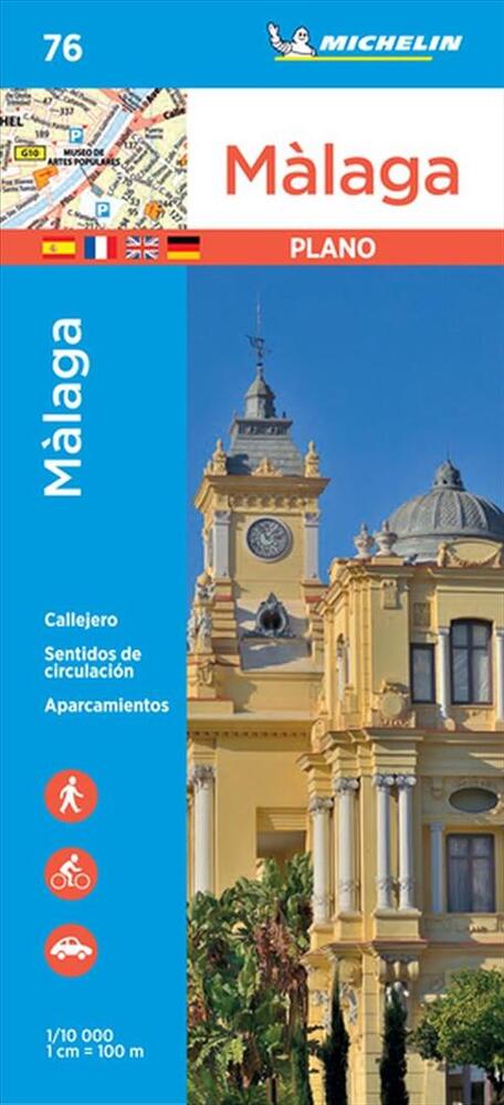 Malaga - Michelin City Plan 76City Plans