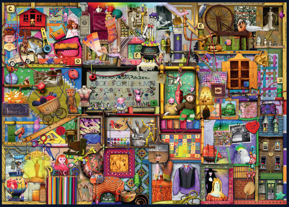 Puslespil the craft cupboard 1000 brikker
