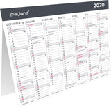 BORDKALENDER A5 MODERNE  2020 MAYLAND