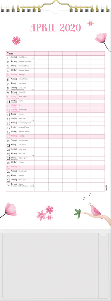 FAMILIEKALENDER ANNIES  2020 MAYLAND