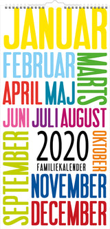FAMILIEKALENDER TREND  2020 MAYLAND