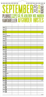 FAMILIEKALENDER TREND  2020 MAYLAND