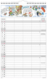 FAMILIEKALENDER OTTO DICKMEISS ILLU. 4 KOL. 2020 MAYLAND