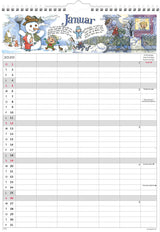 FAMILIEKALENDER OTTO DICKMEISS ILLU. 6 KOL. 2020 MAYLAND
