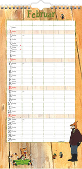 FAMILIEKALENDER PEDDERSEN & FINDUS  2020 MAYLAND