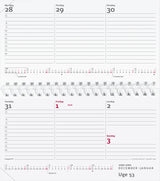 BUSINESS WEEKPLANNER SØLV  2020 MAYLAND