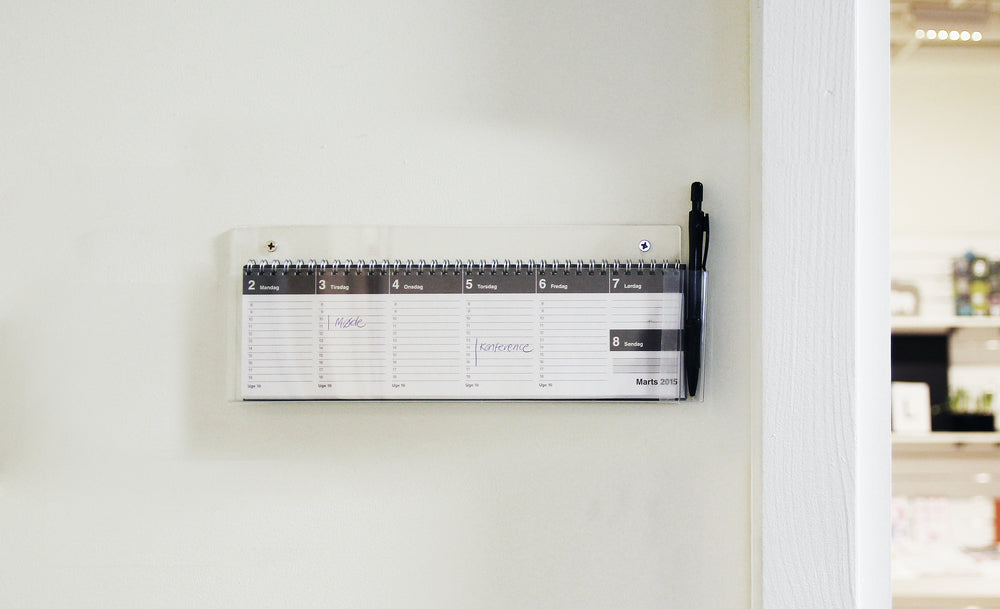 Dag ugebordkalender grå pp  2020 Mayland