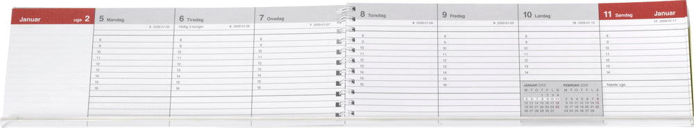 Uge bordkalender 2020 Mayland