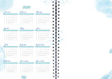 LIFE PLANNER A5 1 DAG BLÅ 2020 MAYLAND