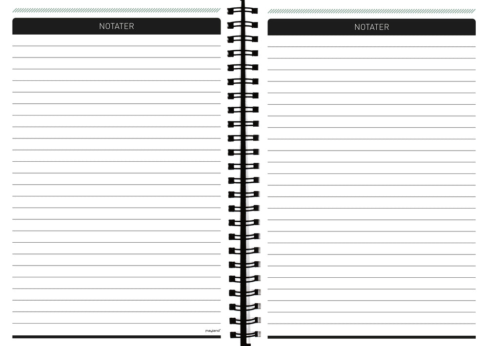 Ugekalender få det gjort A5  2020 Mayland