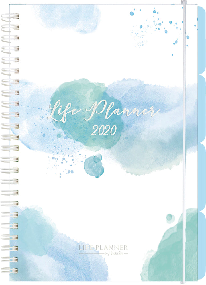 UGEKALENDER A5 LIFE PLANNER BLÅ  2020 MAYLAND