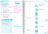 UGEKALENDER A5 LIFE PLANNER BLÅ  2020 MAYLAND