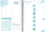 UGEKALENDER A5 LIFE PLANNER BLÅ  2020 MAYLAND
