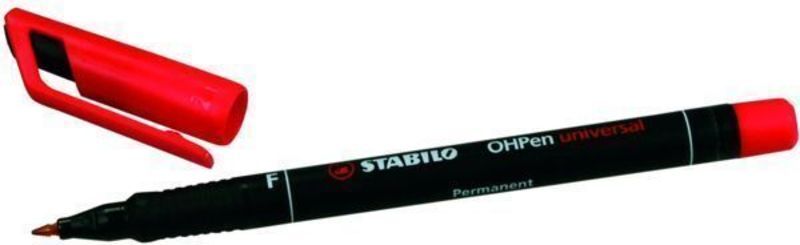 Overheadpen Stabilo pm rød f 842/40