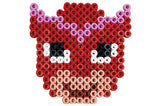 HAMA MAXI PYJAMASHELTENE PERLER OG STIFTPLADE I BØTTE