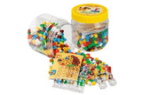 Hama maxi perler 400 perler + 2 plader i gul dåse