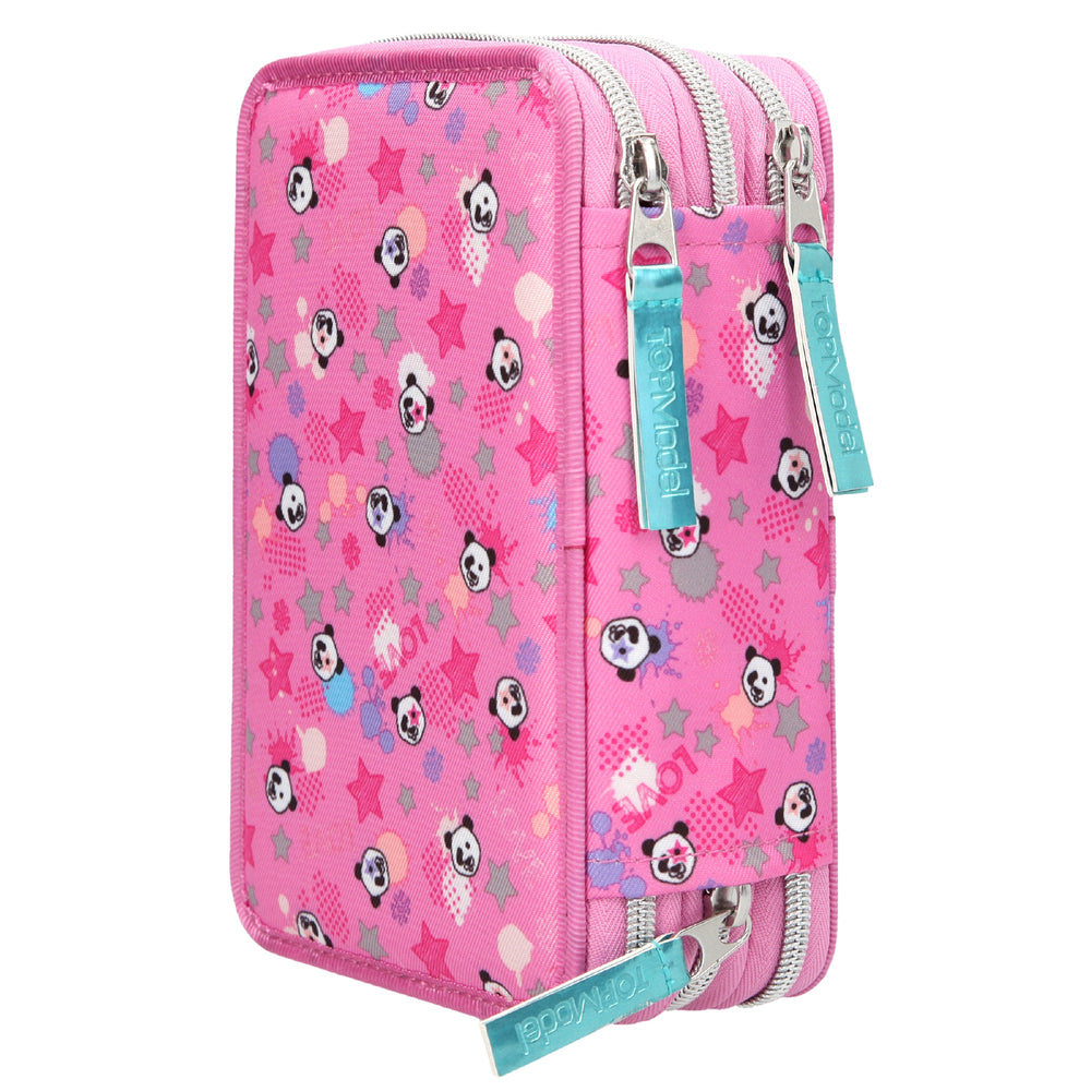 TOPModel trippel penalhus panda pink