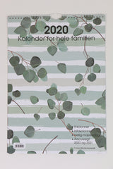 FAMILIEKALENDER 2020 A3 GRAFISK