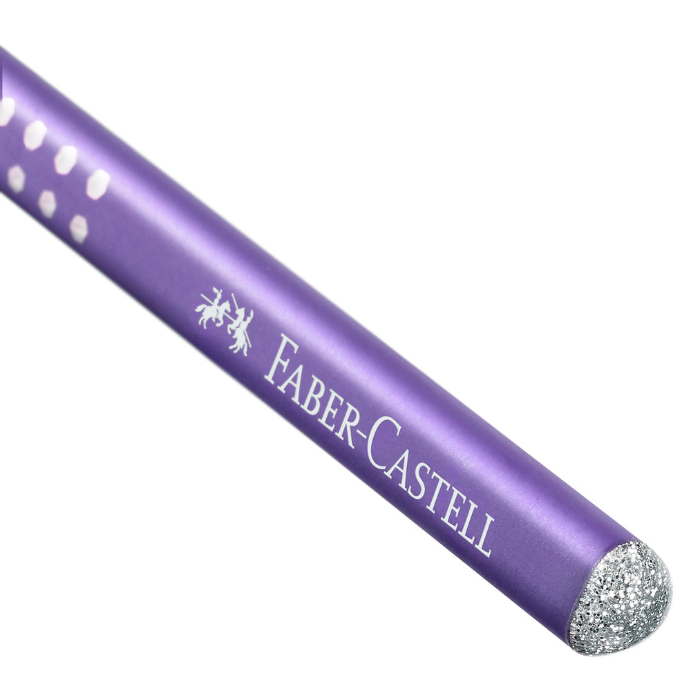 Blyant Faber-Castell sparkle lilla glitter