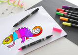 TUSSER Faber-Castell  DOBBELT NEON FARVER 10 STK