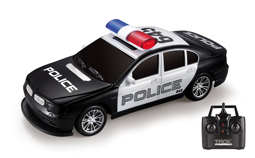 Politi bil 2,4 ghz 1:18