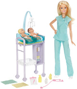 BARBIE BABY DOKTOR LEGESÆT