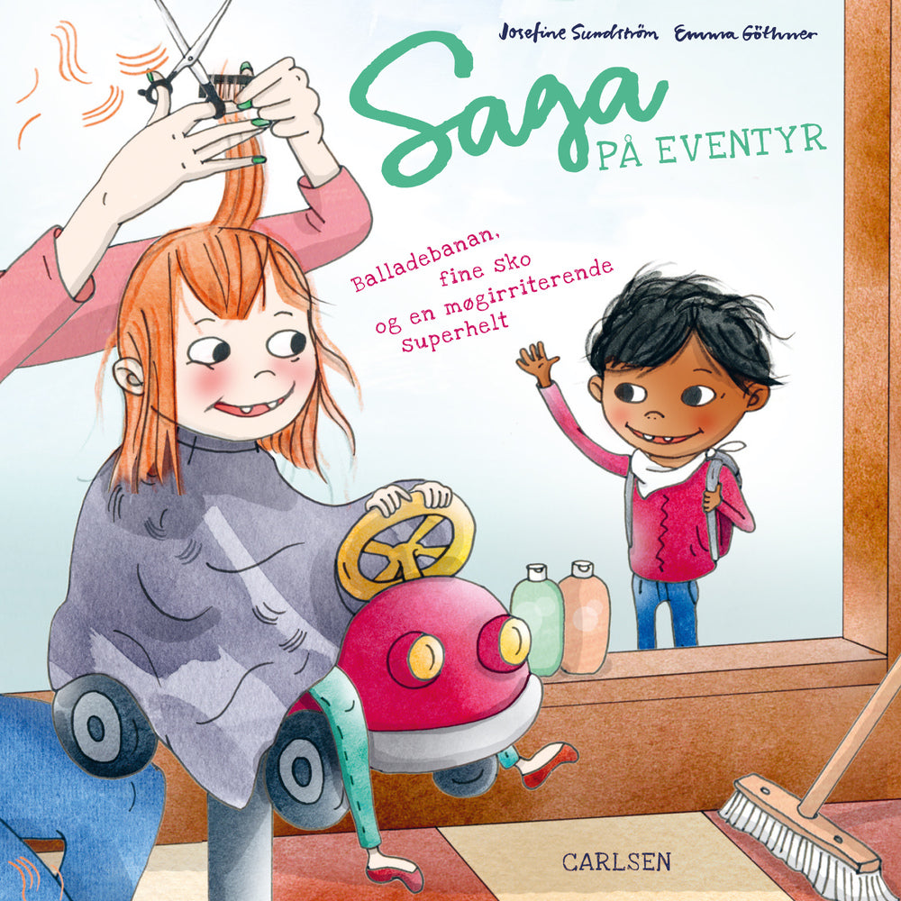 Saga på eventyr (3) - balladebanan, fine sko og en møgirriterende superhelt