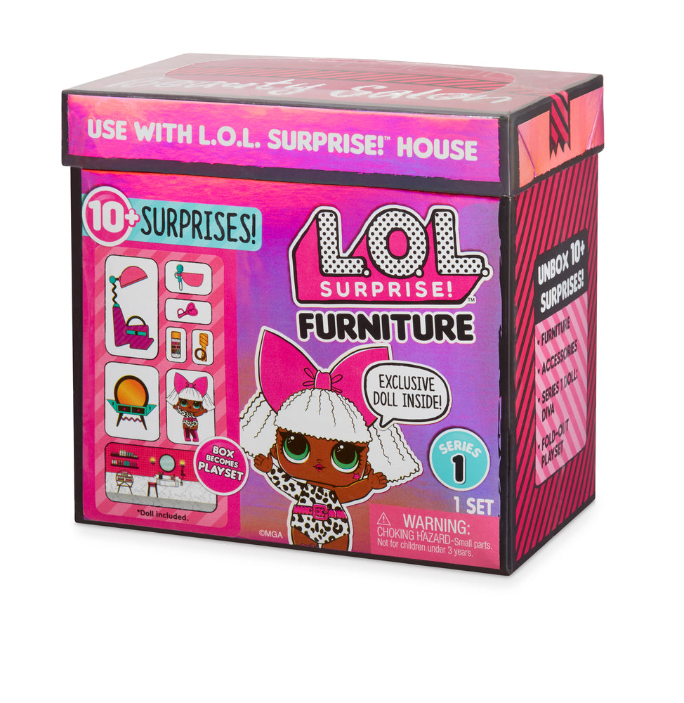 L.o.l. surprise furniture pack with doll ass