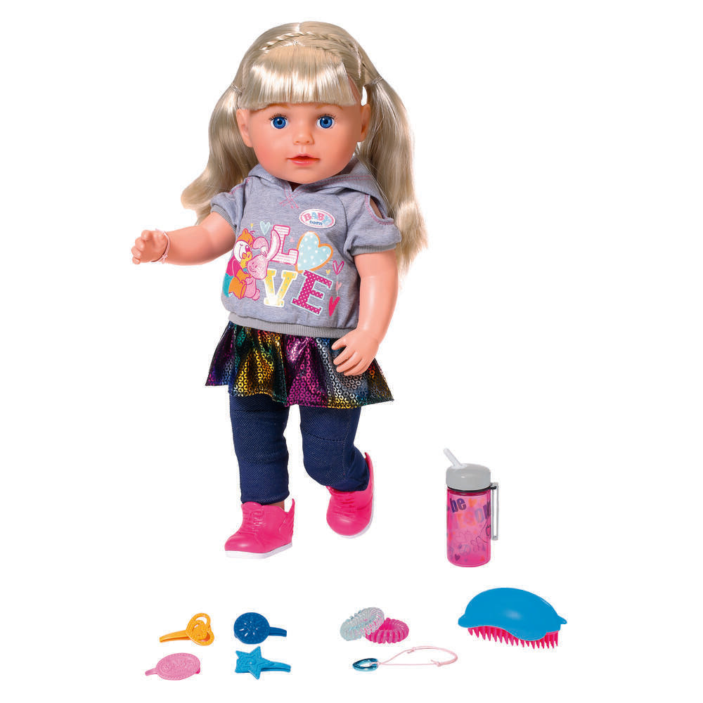 Baby Born soft touch sister blond 43cm