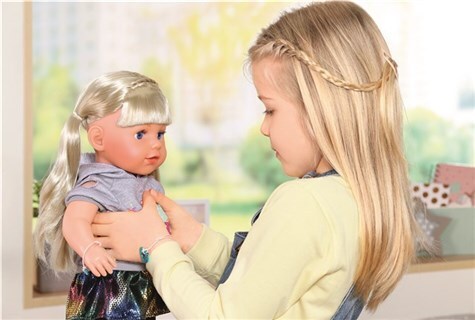 Baby Born soft touch sister blond 43cm