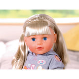 Baby Born soft touch sister blond 43cm