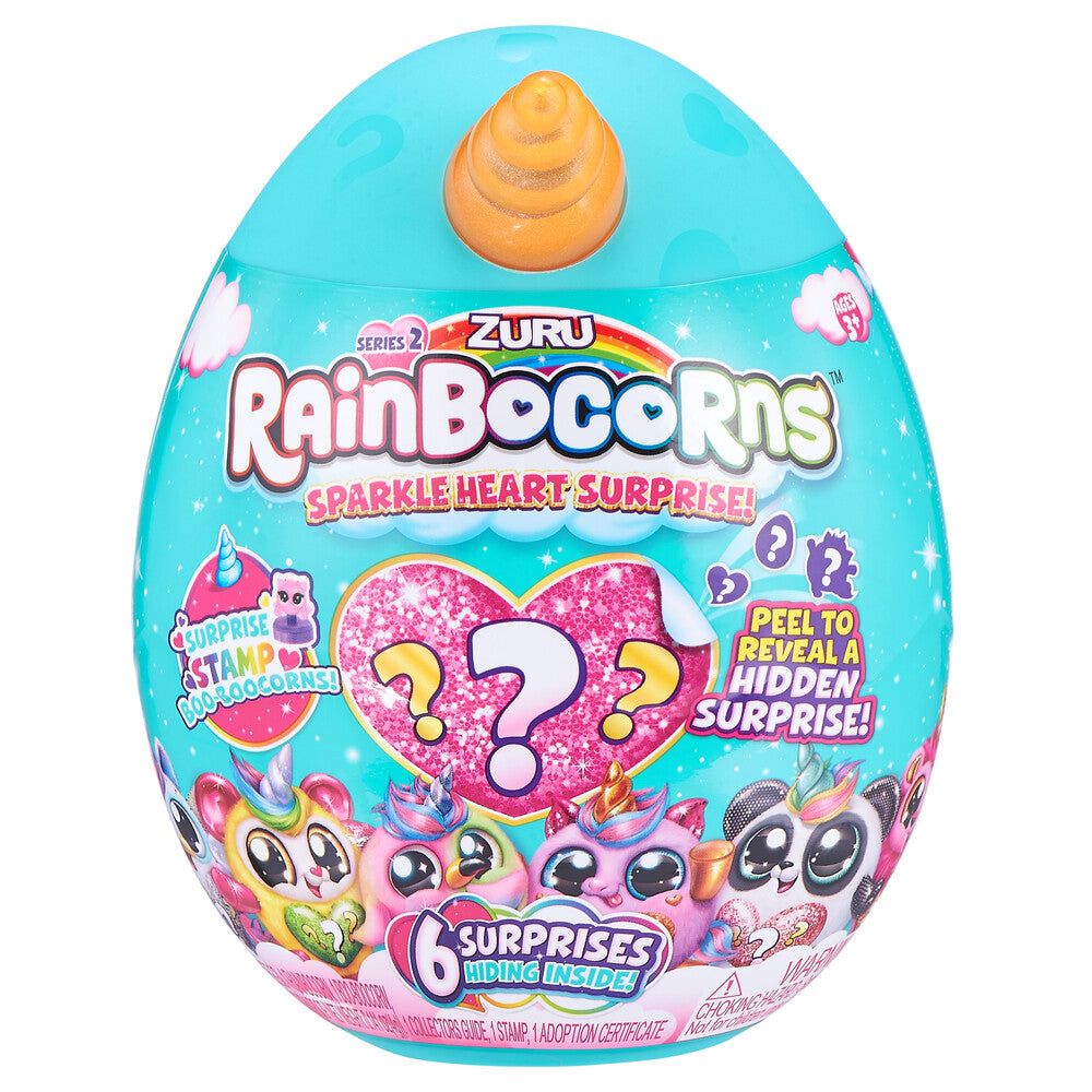 Rainbocorns sparkle heart s2