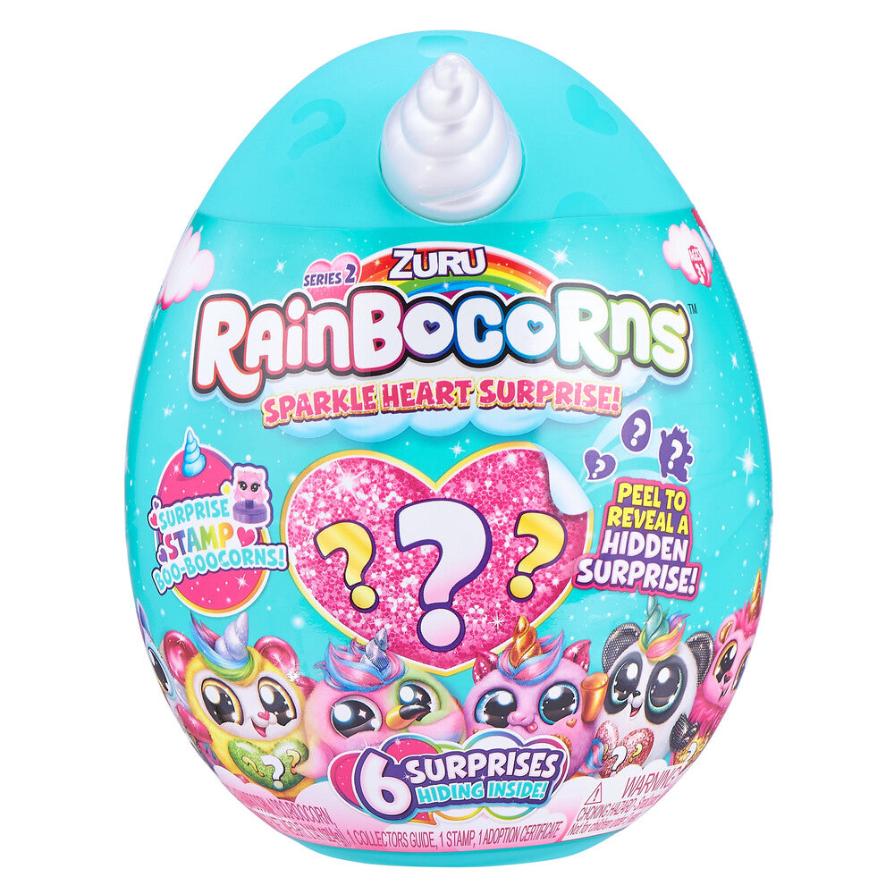 Rainbocorns sparkle heart s2