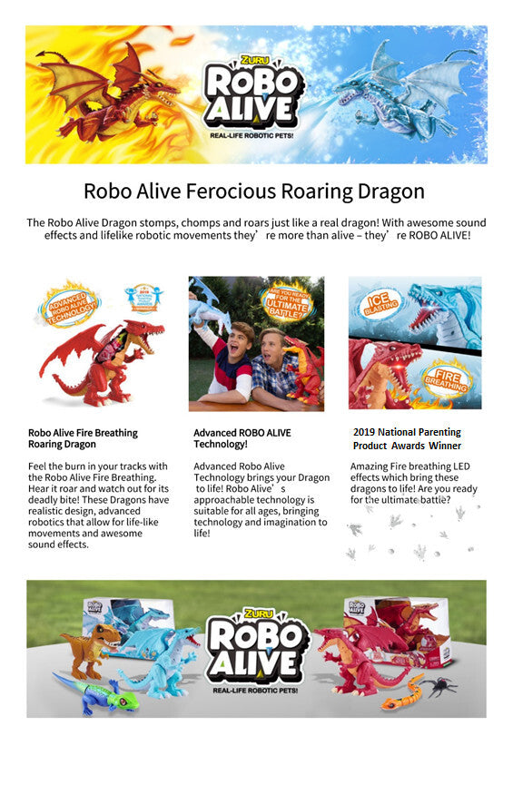 Robo Alive Dragon asst