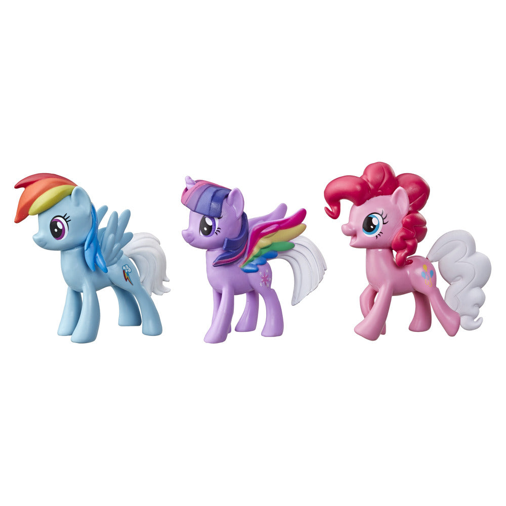 My little pony rainbow tail surprise 3-pak