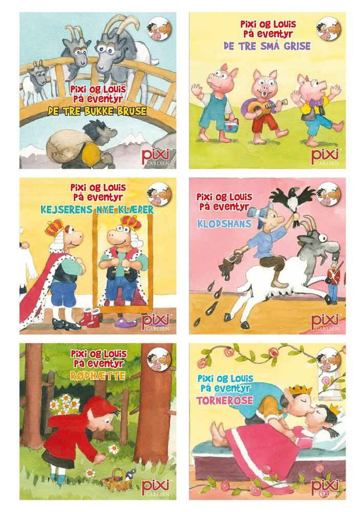 Pixi®-serie 135: Pixi og Louis på eventyr (kolli 48)