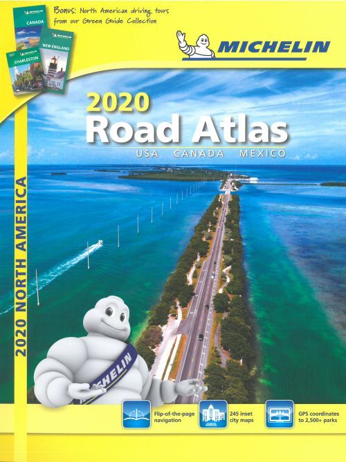 Michelin Road Atlas USA, Canada & Mexico 2020