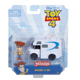 Toy story 4 mini figur og køretøj ass