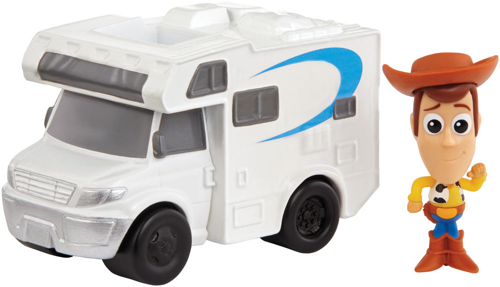 Toy story 4 mini figur og køretøj ass