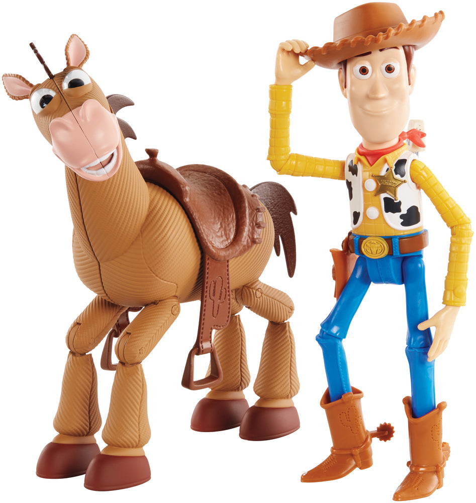 Toy story 4 woody og bullseye 18 cm