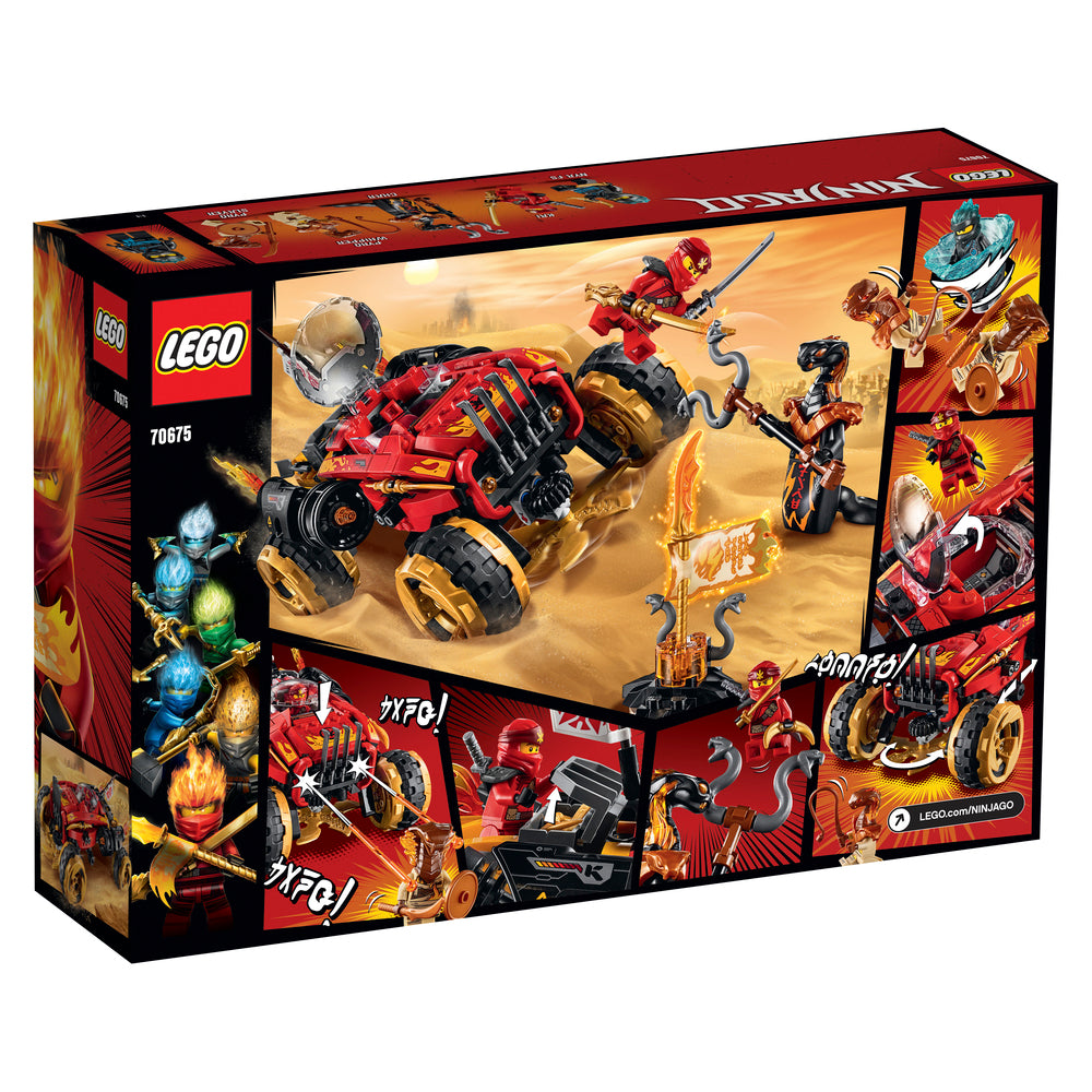 70675 LEGO Ninjago Katana-firhjulstrækker