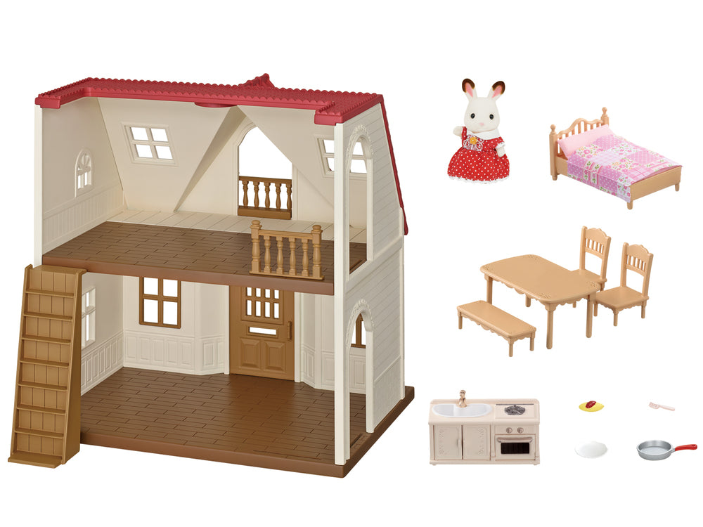 Sylvanian Families Startsæt med hyggehytten