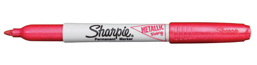 Markersæt permanent sharpie metallic rød/blå/grøn 1,4mm