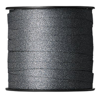GAVEBÅND KOKSGRÅ GLITTER 50 M X 10 MM