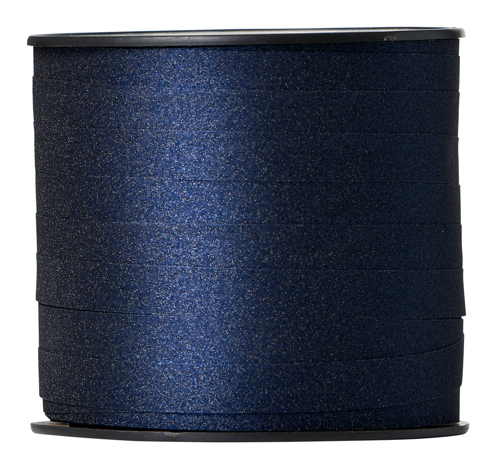 GAVEBÅND MØRKEBLÅ GLITTER 50 M X 10 MM